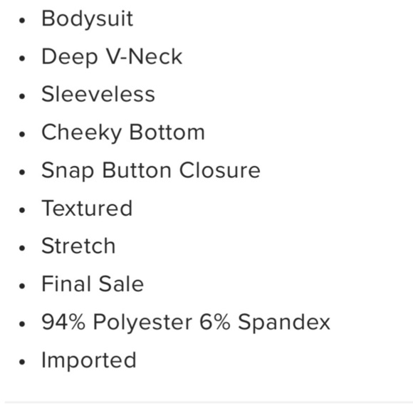 Fashion Nova Bodysuit - Picture 4 of 5